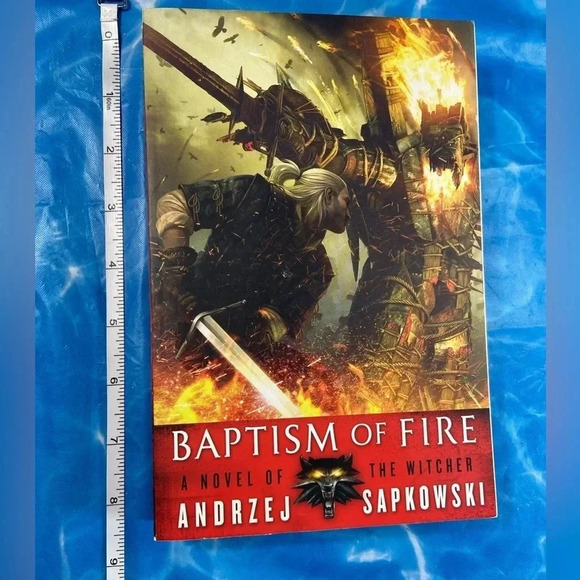 ๐3 for $30๐ The Witcher -Baptism of Fire - Paperback Novel -Andrzej Sapkowski - Picture 3 of 5